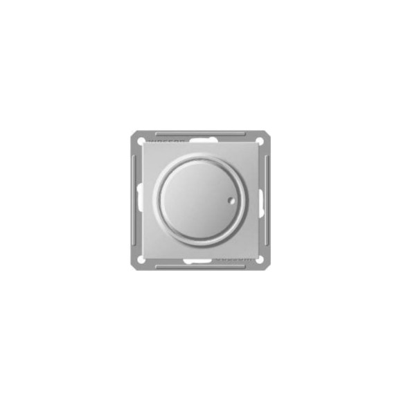 Поворотно-нажимной светорегулятор, матовый хром WESSEN 59 Schneider ELectric SR-5S1-5-86