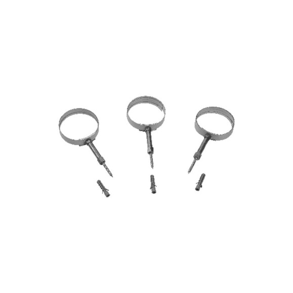 Хомут регулируемый (d 80-125 мм) для крепления к стене Ariston 3318015