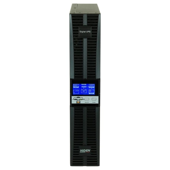 Источник бесперебойного питания HIDEN EXPERT 2 kVA/1,8 kW, 6хАКБ внешние, 72В, ЗУ 10А UDC9202H-RT