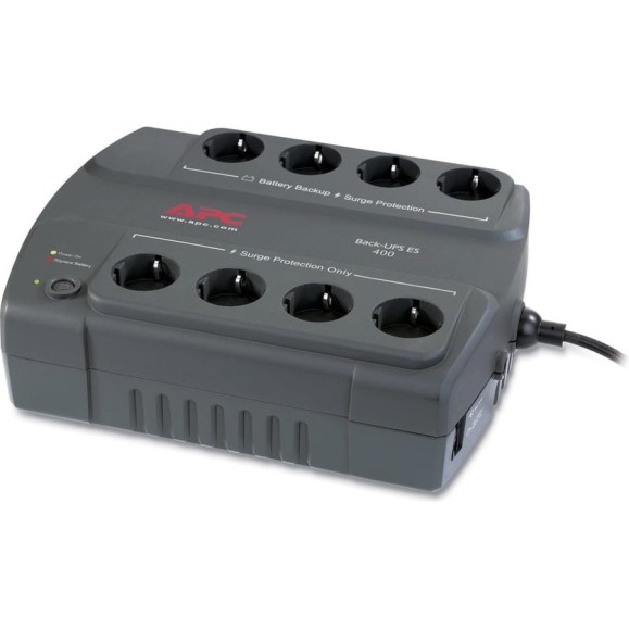 Источник бесперебойного питания APC Back-UPS ES 400VA 230V CEE 7/7 BE400-RS