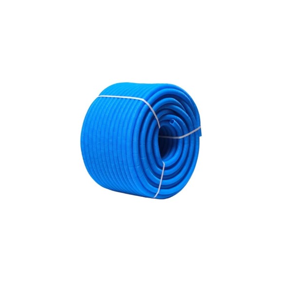 Гофра Uni-Fitt 35 мм, синяя, для труб 26 мм, 30 м 583B3503