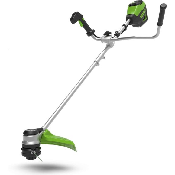 Бесщеточный аккумуляторный триммер Greenworks GD60BCB 60V, с АКБ 6 А*ч и ЗУ 2108407UF