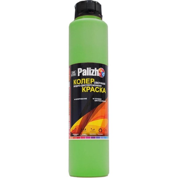 Колеровочная краска Palizh В/Д №512 салатовый 0,75 л 11603606