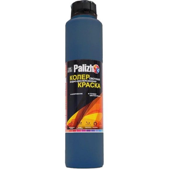 Колеровочная краска Palizh В/Д №510 мокрый асфальт 0,75 л 11603605