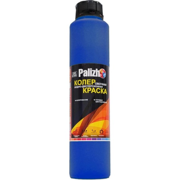 Колеровочная краска Palizh В/Д №518 синий 0,75 л 11605847