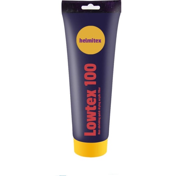 Низкоусадочная полимерная паста шпатлёвка Lowtex Helmitex, туба 400 мл (520 г) 6429830025016 Низкоусадочная полимерная паста шпатлёвка Lowtex Helmitex, туба 400 мл (520 г) 6429830025016