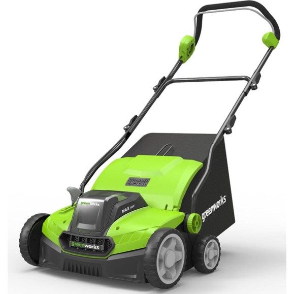 Бесщеточный аккумуляторный аэратор-скарификатор Greenworks GD40SC36 40 В, с АКБ 4 А*ч и ЗУ 2511507UB