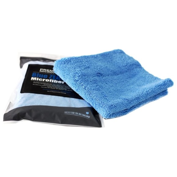 Микрофибровая салфетка MaxShine синяя, 380 г/кв.м, 40x40 см 015854