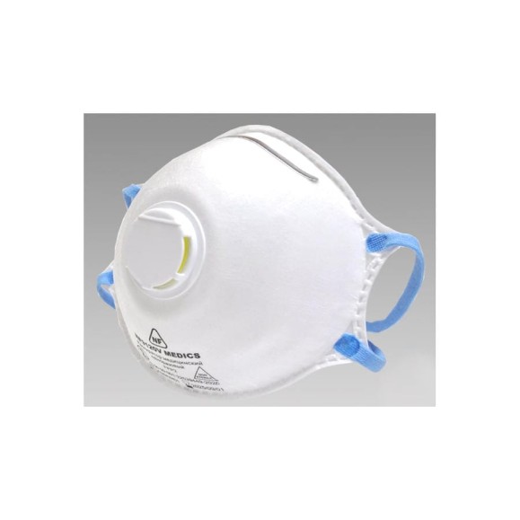 Медицинский респиратор Невский фильтр NF9120V MEDICS FFP2 NR D, 10 шт. 920103102403213000