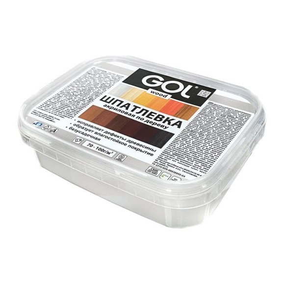 Шпатлевка акриловая по дереву МАСТЕР GOL Wd.250.070 (0.15 кг; белая) Palizh 11605667 Шпатлевка акриловая по дереву МАСТЕР GOL Wd.250.070 (0.15 кг; белая) Palizh 11605667