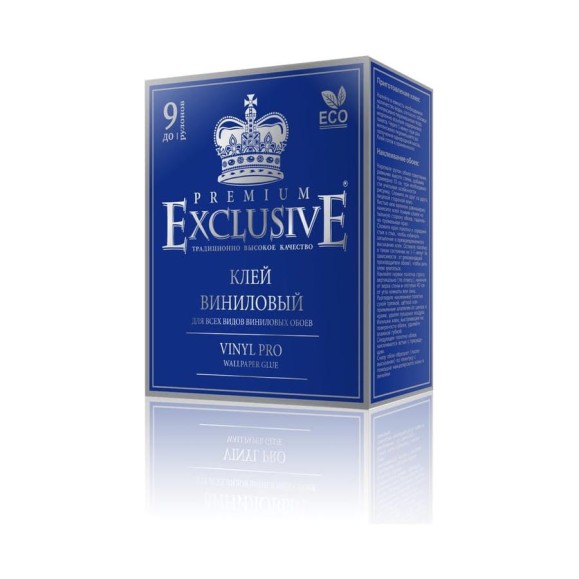 Клей для обоев Exclusive PRO виниловый, 250 гр. 00020 Клей для обоев Exclusive PRO виниловый, 250 гр. 00020
