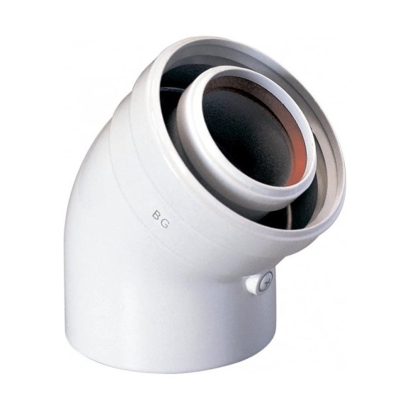 Коаксиальный отвод Baxi 45, диаметр 60/100 мм KHG71410231