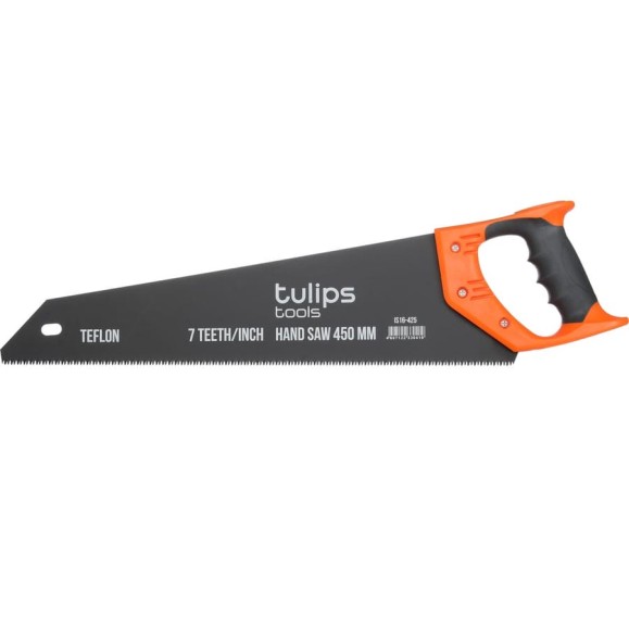 Ножовка по дереву 450 мм Teflon Tulips tools IS16-425