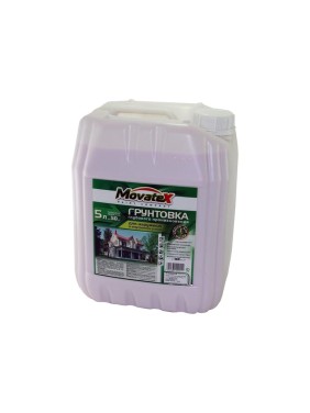 Грунтовка для наружных и внутренних работ Movatex 5 л Т22903