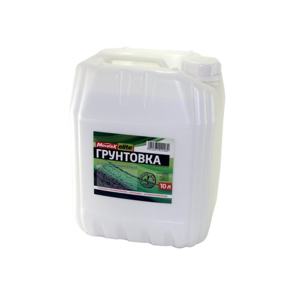 Грунтовка для внутренних работ Movatex elite 10 л Т11907