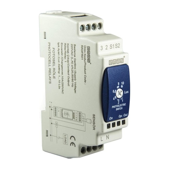 Автоматическое фотореле Emas RR3FR01 Автоматическое фотореле Emas RR3FR01
