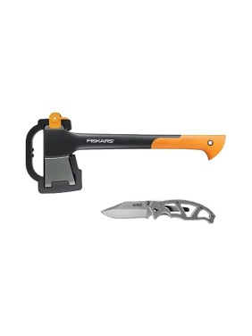 Набор Fiskars: малый плотницкий топор и складной нож Paraframe 1057911