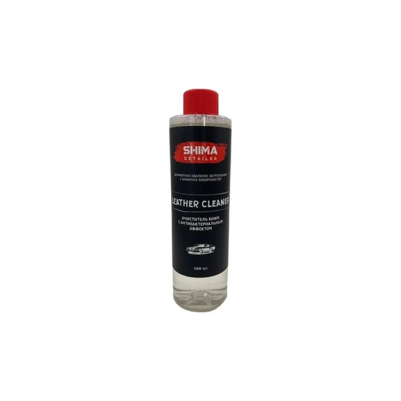 Очиститель кожи с антибактериальным эффектом SHIMA DETAILER LEATHER CLEANER 500 мл 4634444147852