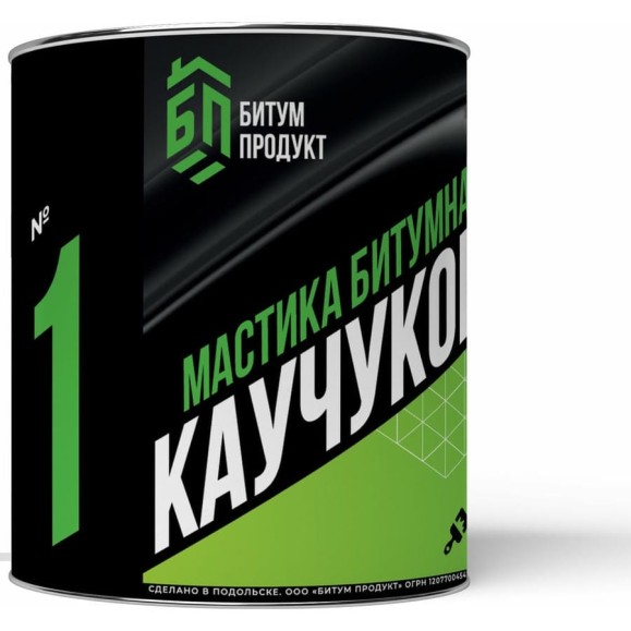 Битумно-каучуковая мастика БИТУМ ПРОДУКТ СБС Жидкая резина 2 кг BP-12 Битумно-каучуковая мастика БИТУМ ПРОДУКТ СБС Жидкая резина 2 кг BP-12