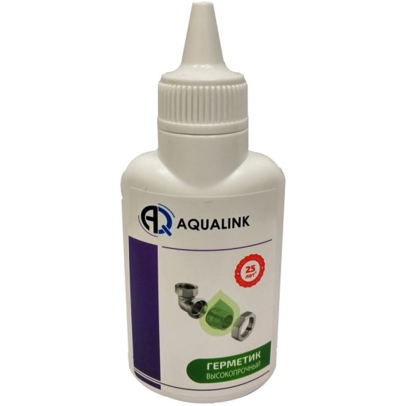 Анаэробный клей-герметик AQUALINK высокопрочный, 100 г 2936 02936