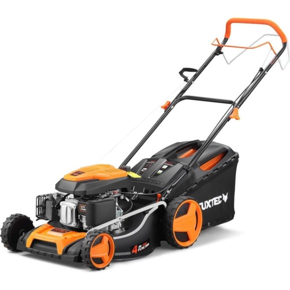 Бензиновая мульчирующая самоходная газонокосилка FUXTEC FX-RM5196SL Бензиновая мульчирующая самоходная газонокосилка FUXTEC FX-RM5196SL