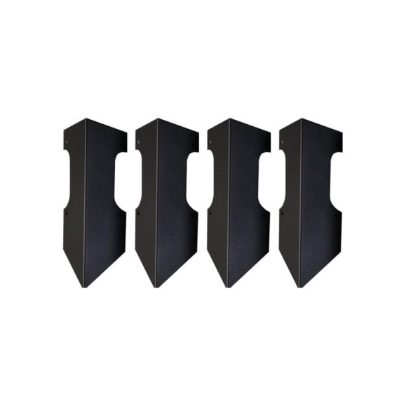 Колышки для деревянных грядок Delta-Park CB15-1 чёрные, 4 шт. 3003007 Колышки для деревянных грядок Delta-Park CB15-1 чёрные, 4 шт. 3003007