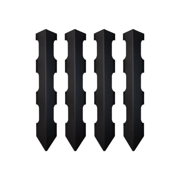 Колышки для деревянных грядок Delta-Park CB45-3 чёрные, 4 шт. 3003015 Колышки для деревянных грядок Delta-Park CB45-3 чёрные, 4 шт. 3003015