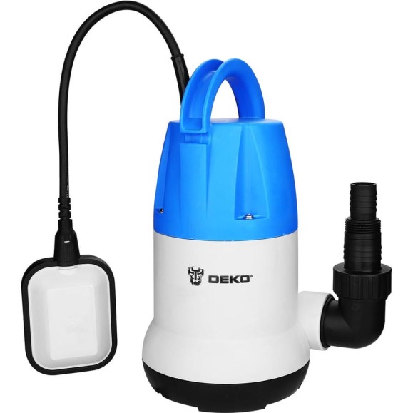 Дренажный насос DEKO CWP-550P чистая, поплавок, 220В, 550Вт, пластик 076-0518
