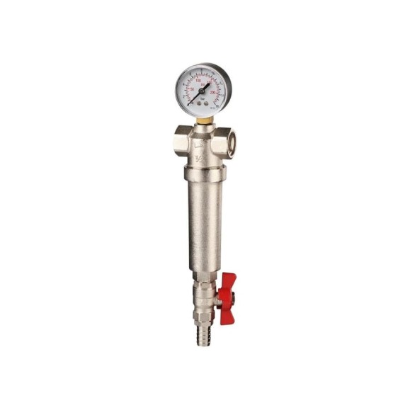 Фильтр механической очистки AQUALINK каскадный, промывной 1/2" 02770