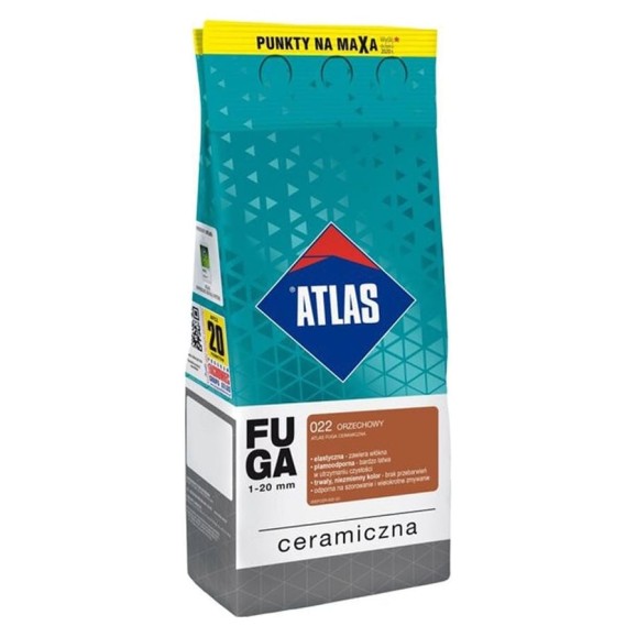 Керамическая затирка ATLAS ореховый, 2 кг (1-20 мм) 022-СER