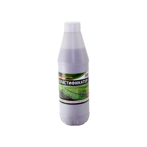 Пластификатор Movatex Elite добавка для строительных растворов, 1 л Т31833
