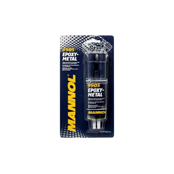 Клей MANNOL EPOXY METAL Жидкий металл 30 г 2404