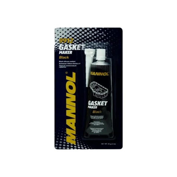 Силиконовый герметик MANNOL Gasket Maker Black от -40С до +230С, черный, 85 г 2408 Силиконовый герметик MANNOL Gasket Maker Black от -40С до +230С, черный, 85 г 2408