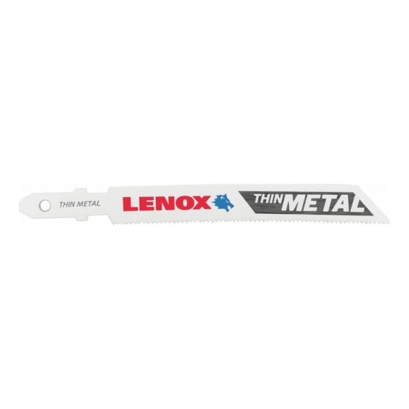 Пилка для лобзика по металлу B324TC (3 шт; 24TPI; 92 мм) тонкий металл Lenox 1991601 Пилка для лобзика по металлу B324TC (3 шт; 24TPI; 92 мм) тонкий металл Lenox 1991601