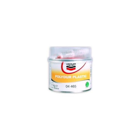 Полиэфирная шпатлевка для пластиков Lechler POLYDUR PLASTIC 1кг 04465K1