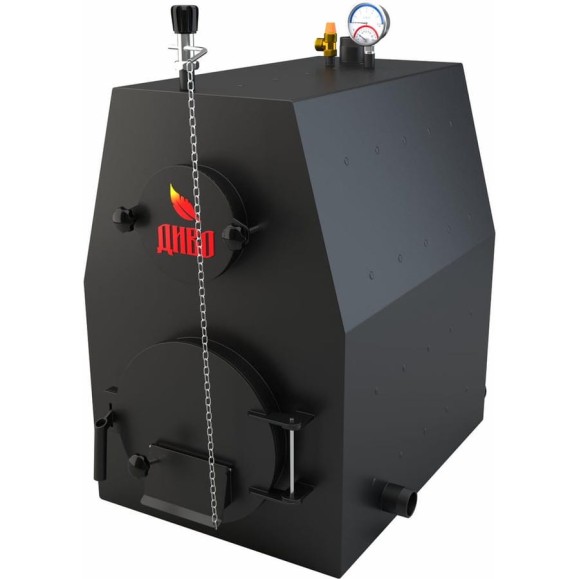 Твердотопливный котел ИЗУРАН ДИВО АВТ R-80 IZ-80AVT456