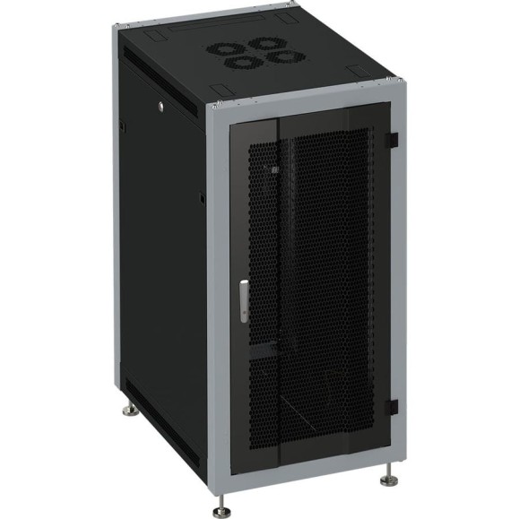 Серверный шкаф SYSMATRIX, 37U 600х1000х1780 передняя дверь-перфорация, задняя сплошная SL 6037 932 Серверный шкаф SYSMATRIX, 37U 600х1000х1780 передняя дверь-перфорация, задняя сплошная SL 6037 932