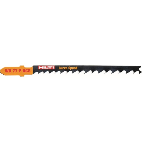 Полотно WD (77 мм; шаг 4-5.2 мм; HCS) для лобзика Hilti 2114715