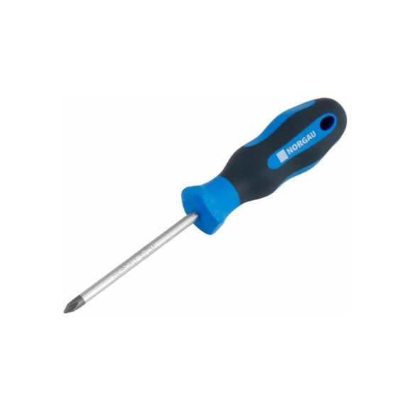 Крестовая отвертка NORGAU PH1х80 мм, тип N161 062103210 Крестовая отвертка NORGAU PH1х80 мм, тип N161 062103210