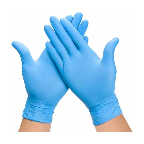 Нитриловые перчатки EcoLat Ocean blue 100 шт./уп. размер L, 3035/L