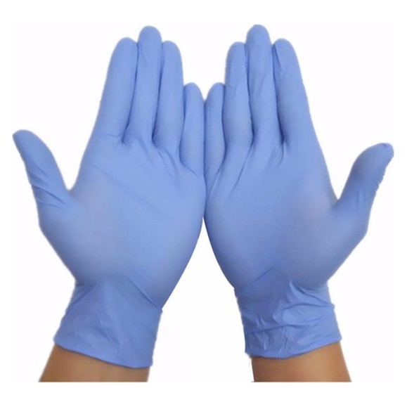 Нитриловые перчатки EcoLat 4U, 100 шт./уп. размер M, 3037/M