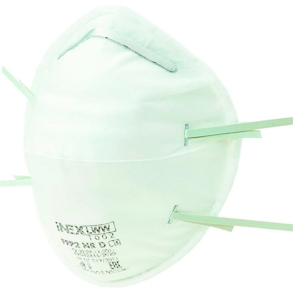 Респиратор без клапана выдоха iNEX LWW FFP2 20 шт. iNEX 1002