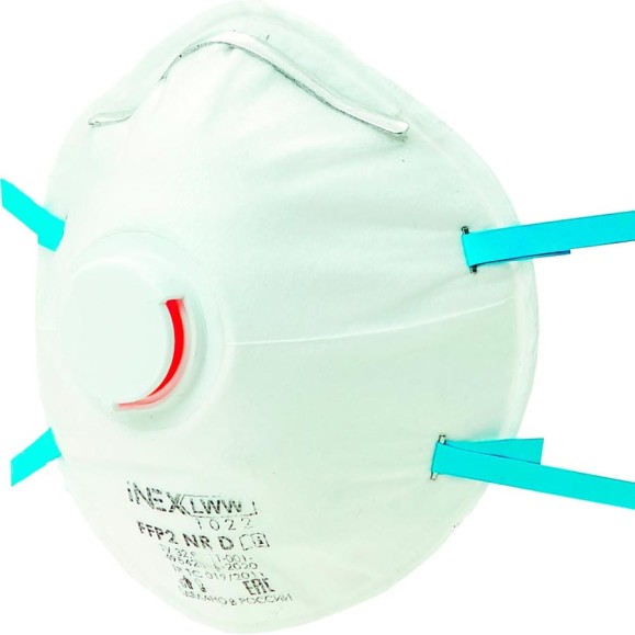 Респиратор с клапаном выдоха iNEX LWW FFP2 10 шт. iNEX 1022
