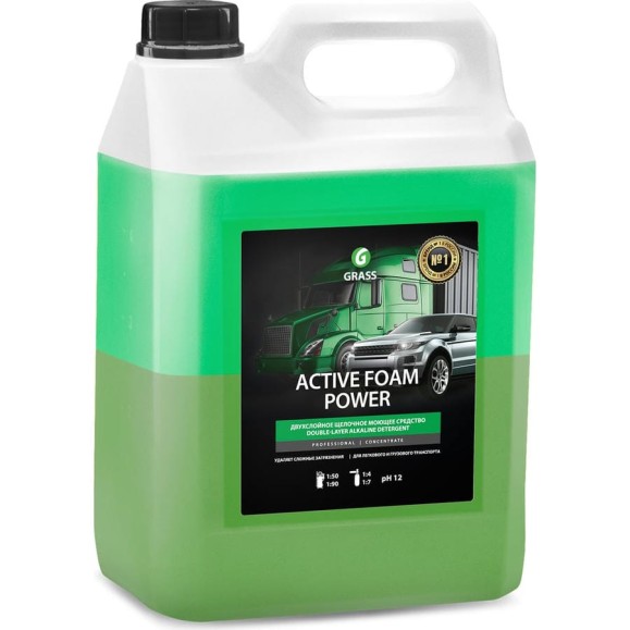 Автошампунь Active Foam Power 6 кг Grass 113141 Автошампунь Active Foam Power 6 кг Grass 113141