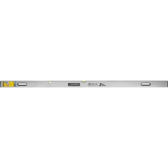 Правило-уровень с ручками STAYER Grand 2.5 м 10752-2.5