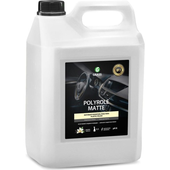 Полироль пластика Grass Polyrole Matte 5 л 110269 Полироль пластика Grass Polyrole Matte 5 л 110269