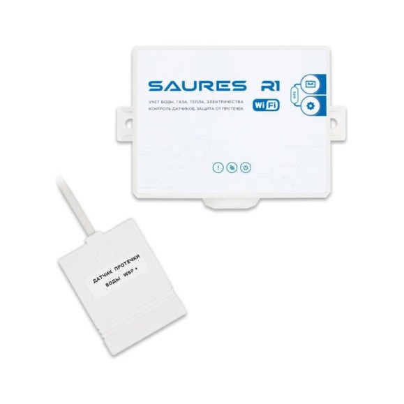 Датчик протечки SAURES Wi-Fi SRS-KIT.01 Датчик протечки SAURES Wi-Fi SRS-KIT.01