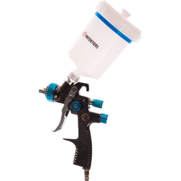 Пневматический краскопульт INTERTOOL LVLP BLUE PT-0134
