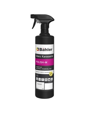 Полироль для кузова автомобиля Bahler Glanz Karosserie P-1000 POLISH-M, 500 мл P-1000-005