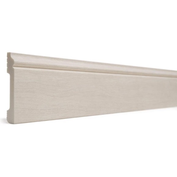 Напольный плинтус Decor-Dizayn ударопрочный, влагостойкий, ваниль, 79х13х2400 мм 005-77 Напольный плинтус Decor-Dizayn ударопрочный, влагостойкий, ваниль, 79х13х2400 мм 005-77